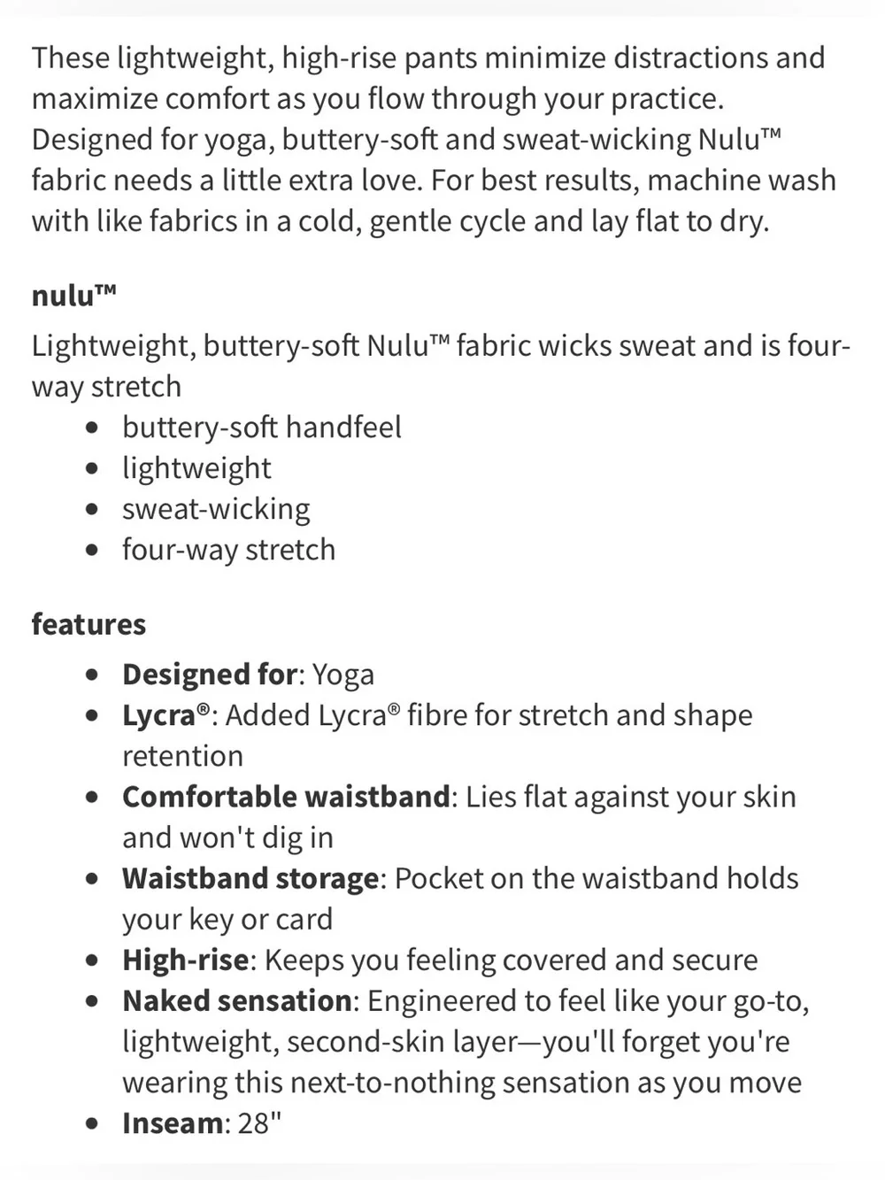 🌺lululemon athletica $98 Align High-Rise Full-Length Leggings - Black🌺🌺
